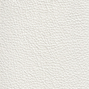 Faux Leather White Genuine